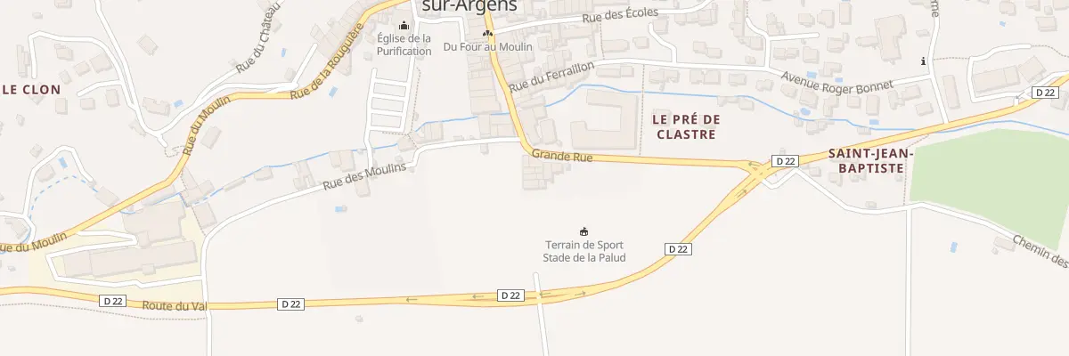 Plan du 5281 La Grande Palud à Montfort-sur-Argens