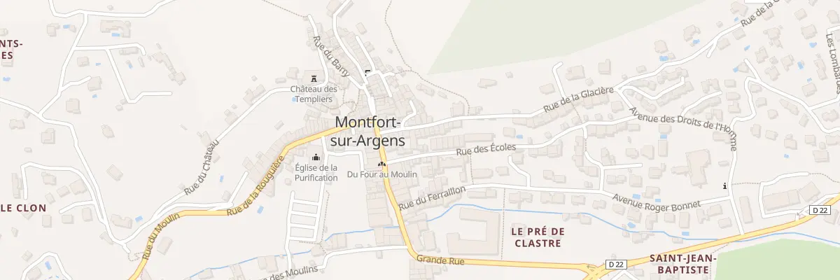 Plan du 5153 Le Village à Montfort-sur-Argens