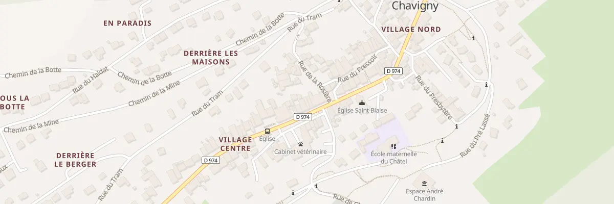 Plan du 13 Rue de Nancy à Chavigny