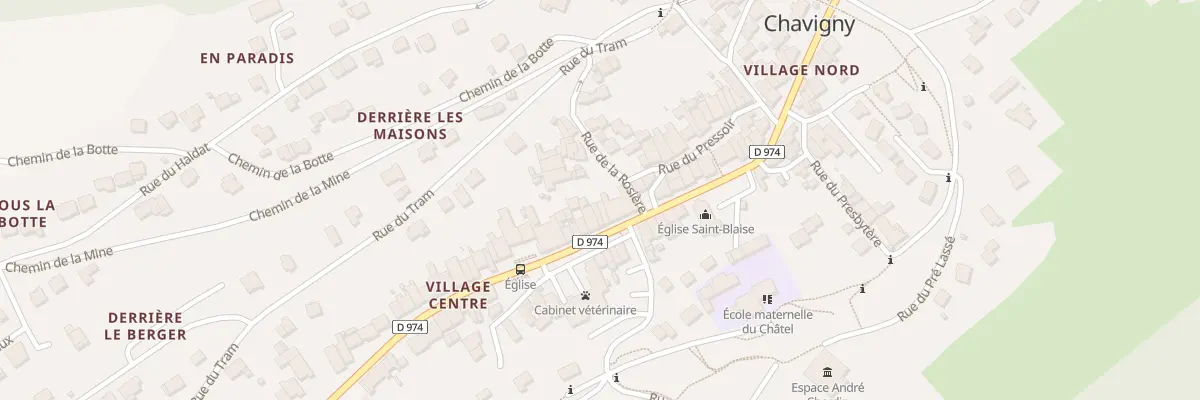 Plan du 15 Rue de Nancy à Chavigny