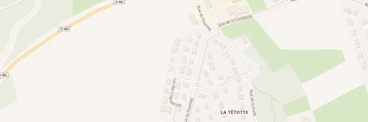 Plan du 7 Rue des Coquelicots à Besançon