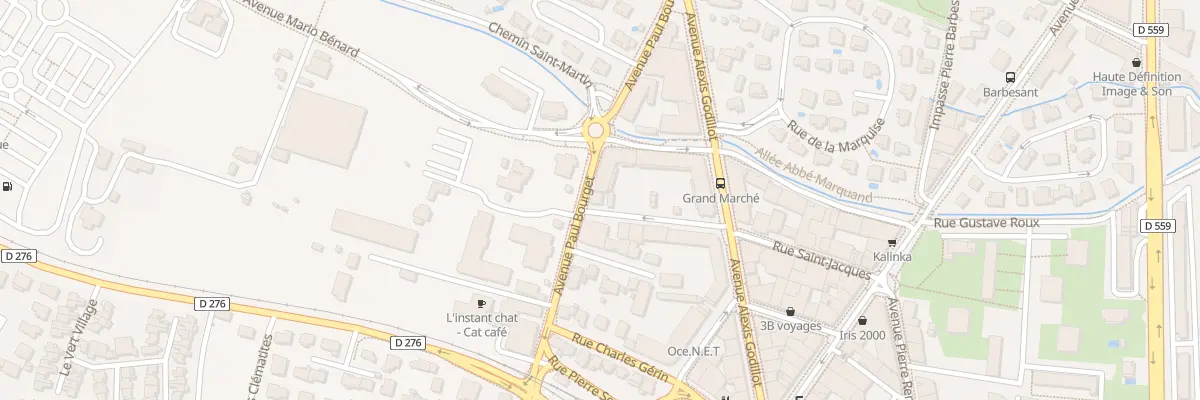 Plan du 8 Rue du Grand Marché à Hyères