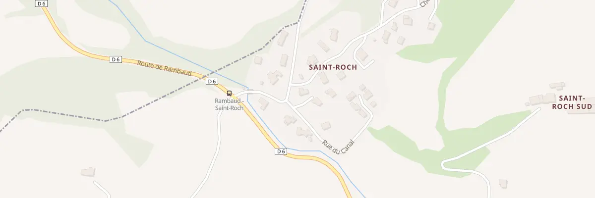 Plan du 18 Che des Hauts de Saint-Roch à Rambaud