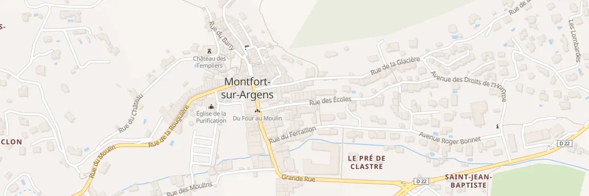 Plan du 9A Rue des Ecoles à Montfort-sur-Argens