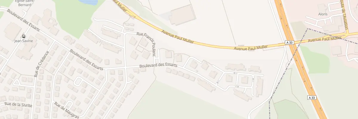 Plan du 29 Bd des Essarts à Villers-lès-Nancy