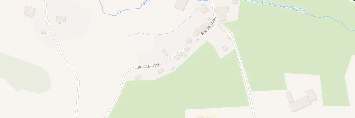 Plan du 315 Rue de Lates aux Vallois