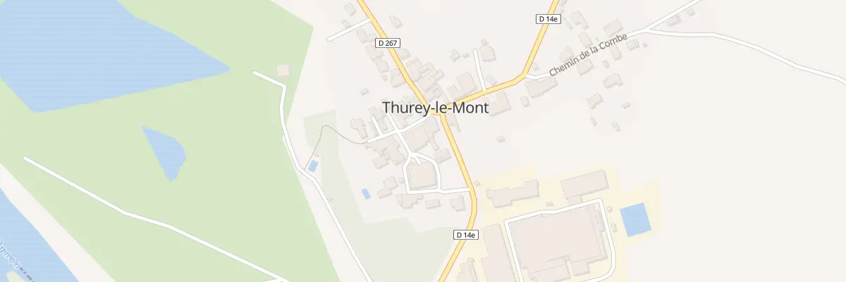 Plan de Au Village à Thurey-le-Mont
