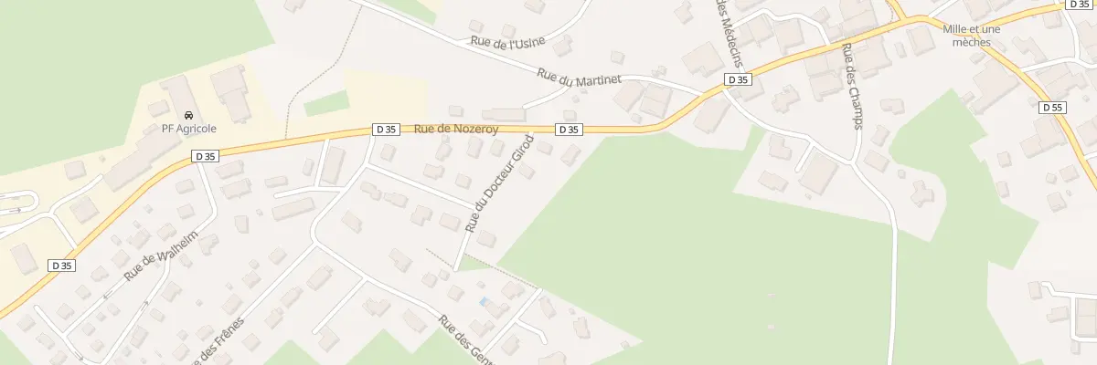 Plan du 9B Rue de Nozeroy Mignovillard à Mignovillard
