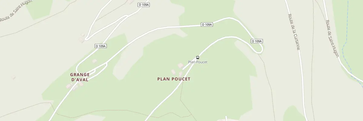 Plan du 2056 Rte de la Croix du Rafour à La Chapelle-du-Bard