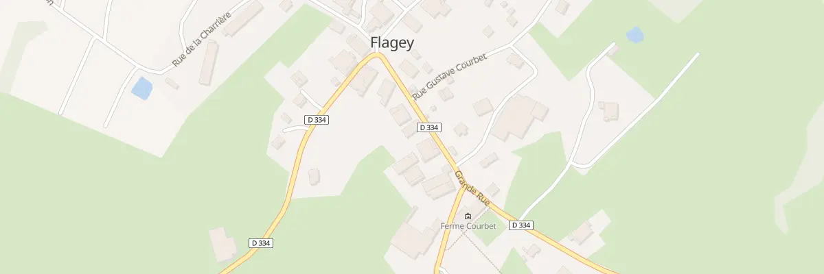 Plan du 14 Rue Grande Rue à Flagey