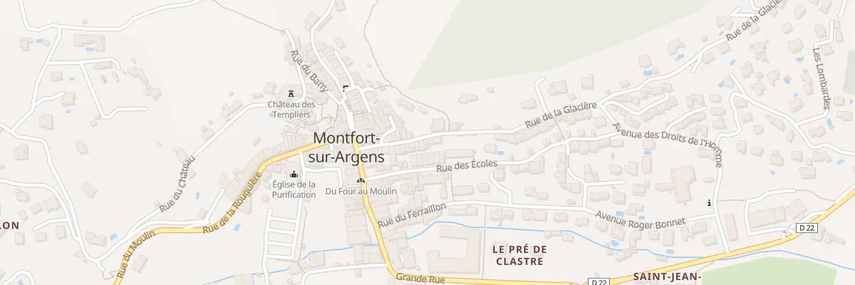 Plan du 5207 Le Village à Montfort-sur-Argens