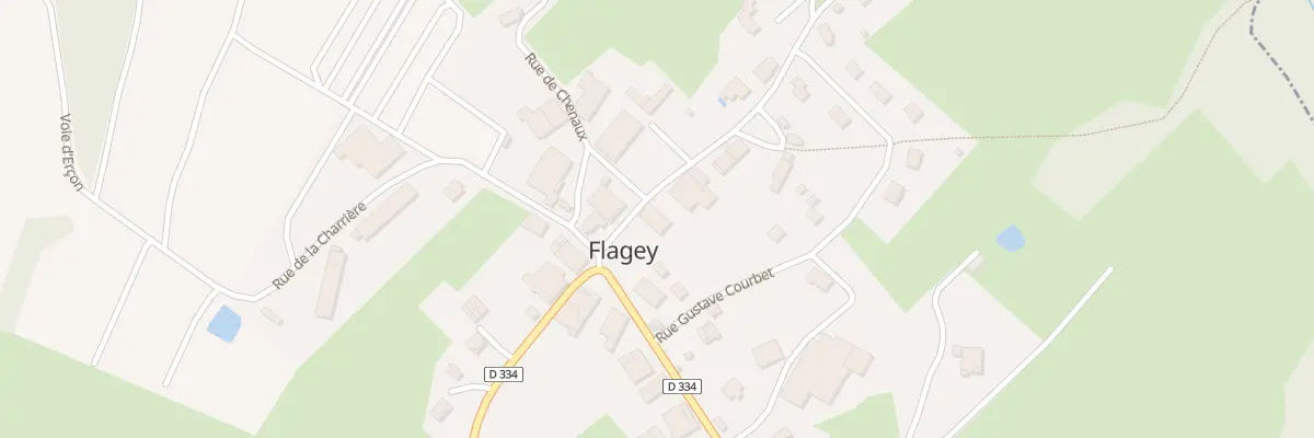 Plan du 4 Rue de Bonneille à Flagey