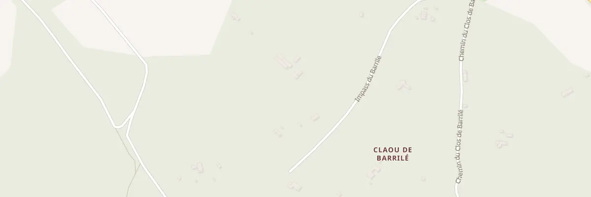 Plan du 6035 Claou de Barrile à Cotignac