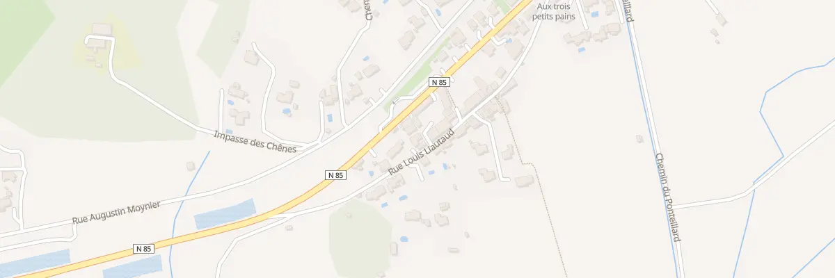 Plan du 5025 Les Grillons à Mallemoisson