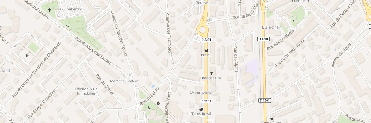 Plan du 32 Rue du Bel Air à Annecy