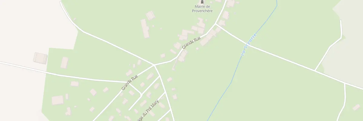 Plan du 86 Grande Rue à Provenchère