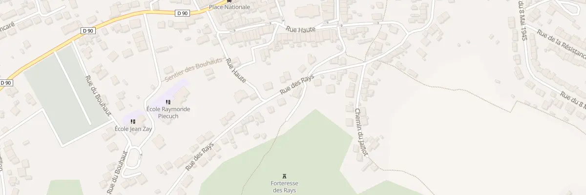 Plan du 25 Rue des Rays à Frouard