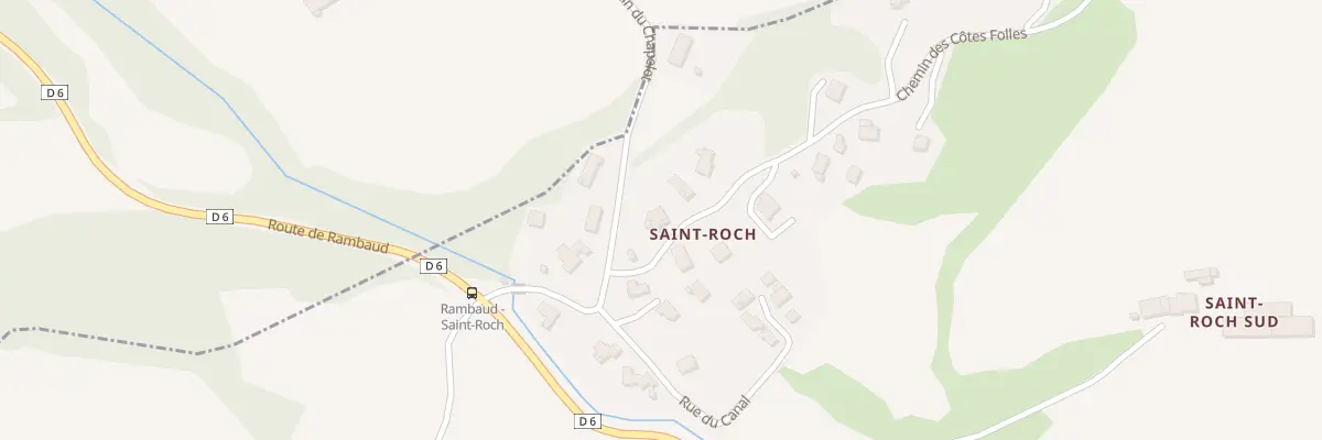 Plan du 5157 Saint Roch à Rambaud