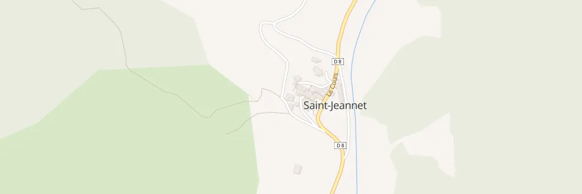 Plan du 5013 Le Village et Pierre d’Arc à Saint-Jeannet
