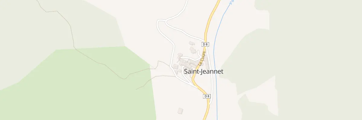 Plan du 5020 Le Village et Pierre d’Arc à Saint-Jeannet