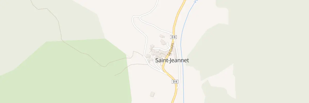 Plan du 7004 Le Village et Pierre d’Arc à Saint-Jeannet