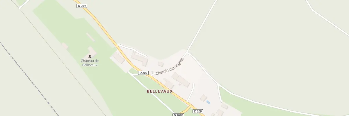 Plan du 1 Che des Vignes à Cirey