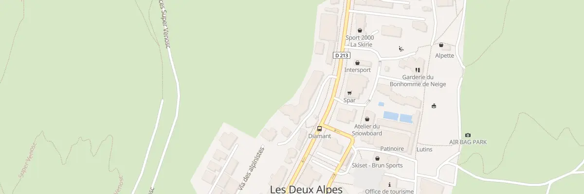 Plan du 3 Rue des Terres de Venosc aux Deux Alpes