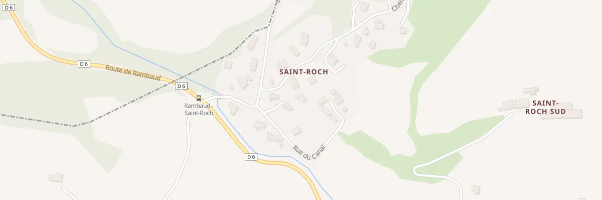 Plan du 5031A Saint Roch à Rambaud