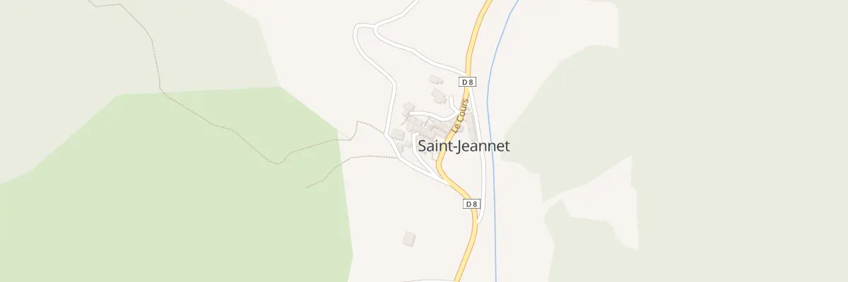 Plan du 7024 Le Village et Pierre d’Arc à Saint-Jeannet