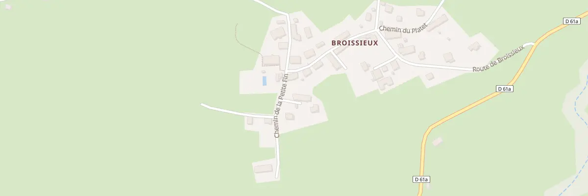 Plan du 45 Che de la Petite Fin à Bellecombe-en-Bauges