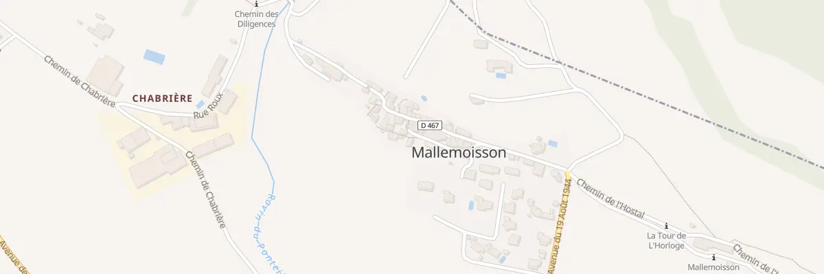 Plan du 7125 Le Village à Mallemoisson