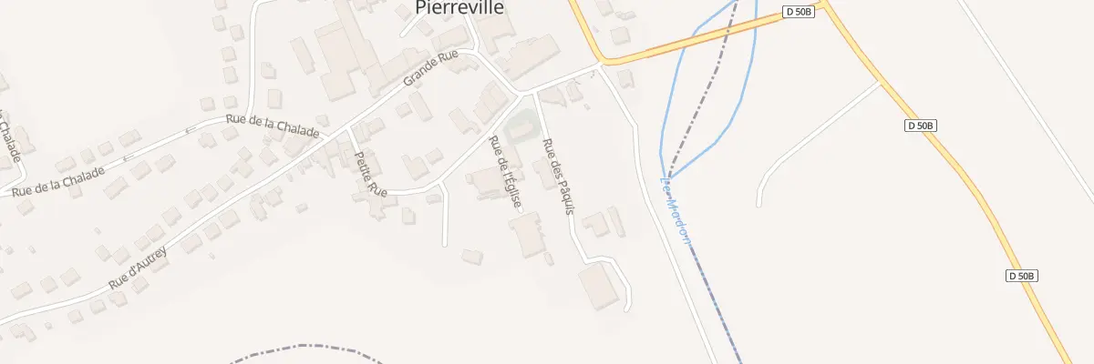 Plan du 2 Rue des Paquis à Pierreville