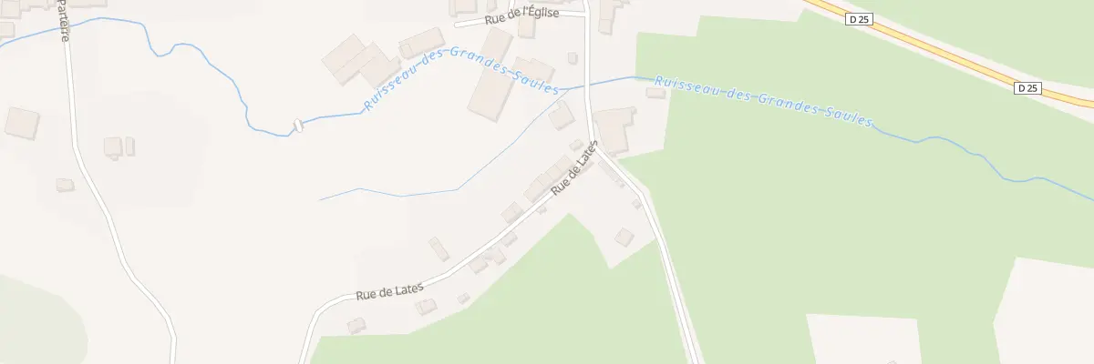 Plan du 226 Rue de Lates aux Vallois