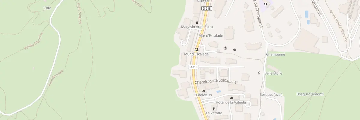 Plan du 37 Av de la Muzelle aux Deux Alpes