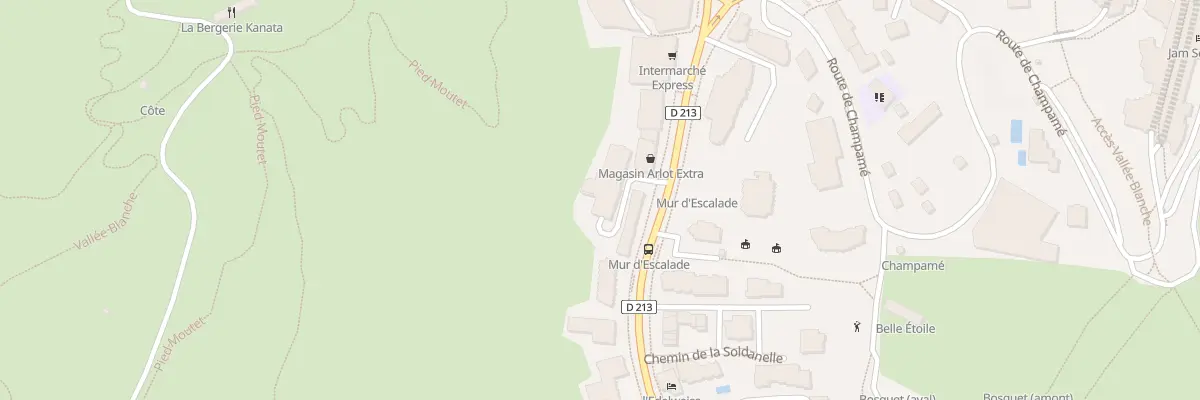 Plan du 31 Av de la Muzelle aux Deux Alpes