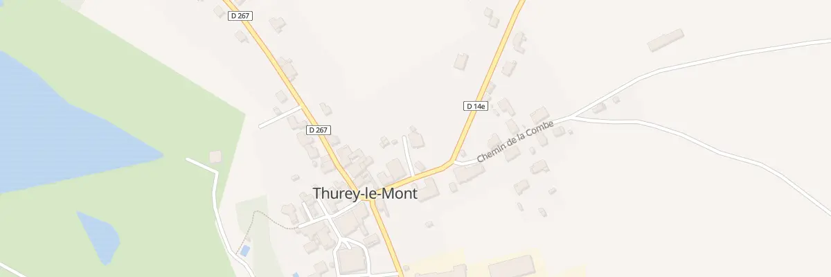Plan du 5 Rte de la Mairie à Thurey-le-Mont