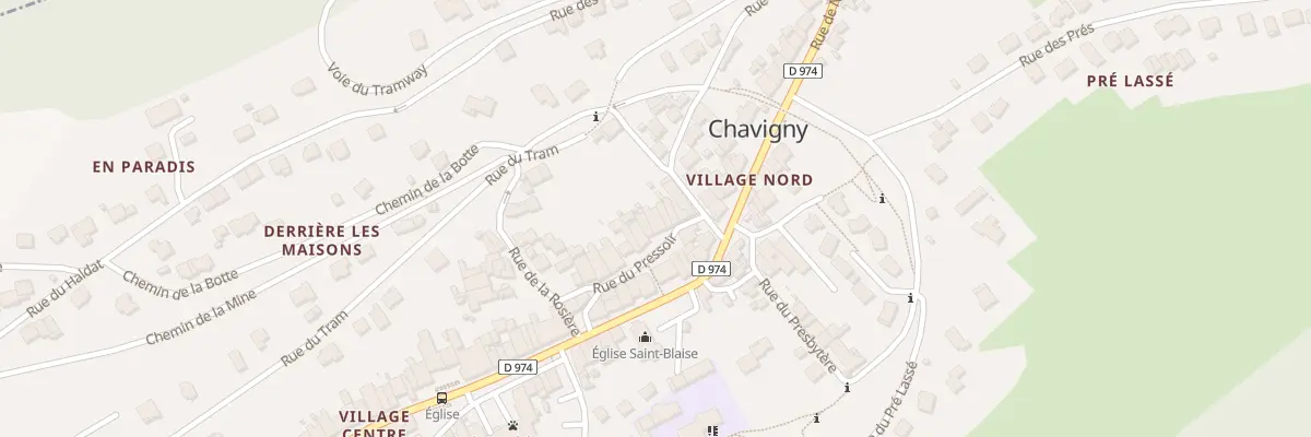 Plan du 19 Rue du Pressoir à Chavigny