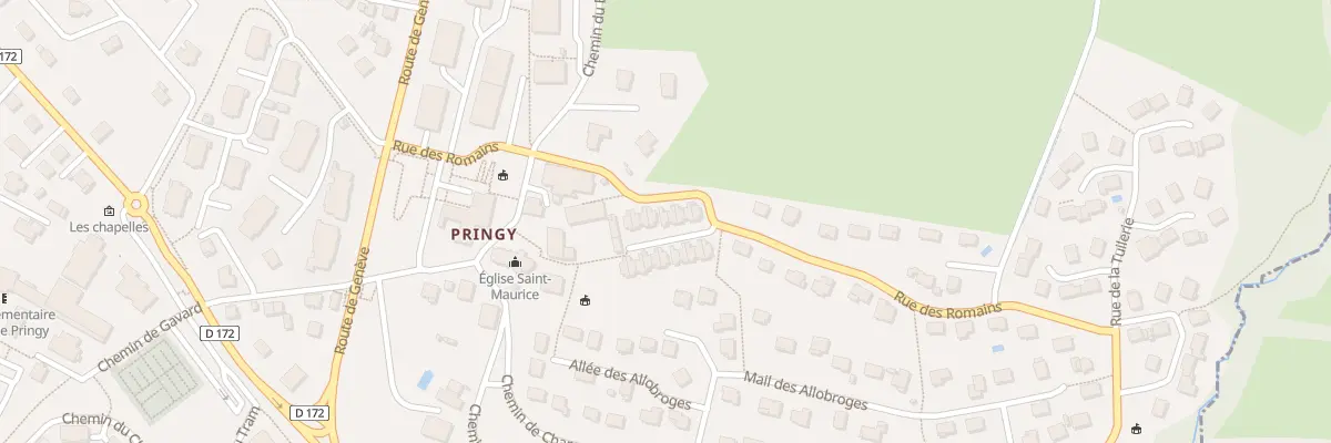 Plan du 106 Rue des Romains à Annecy