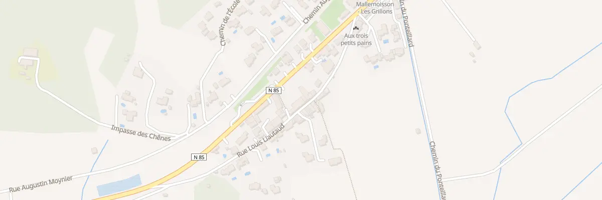 Plan du 16 Rue Louis Liautaud à Mallemoisson