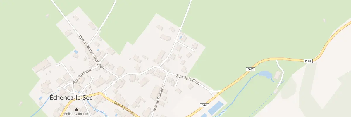 Plan du 12 Rue du Chateau à Échenoz-le-Sec