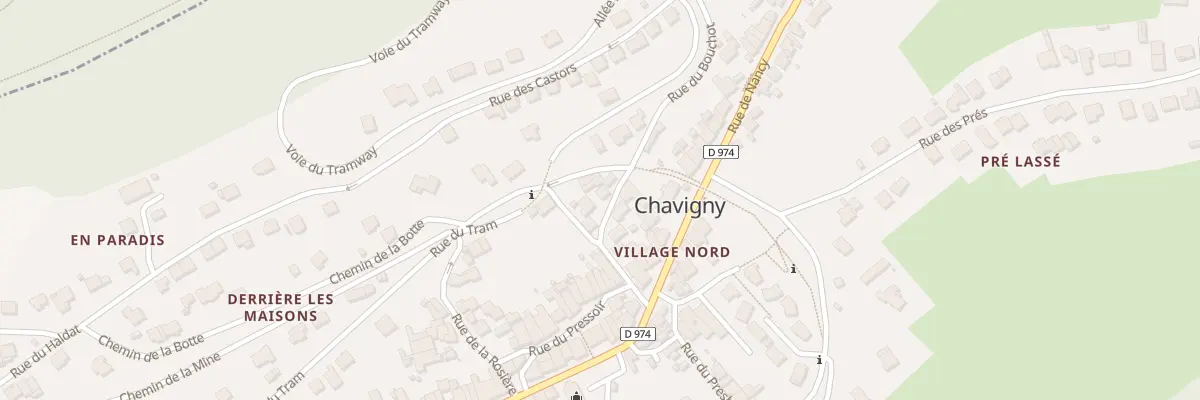 Plan du 7 Rue du Bouchot à Chavigny