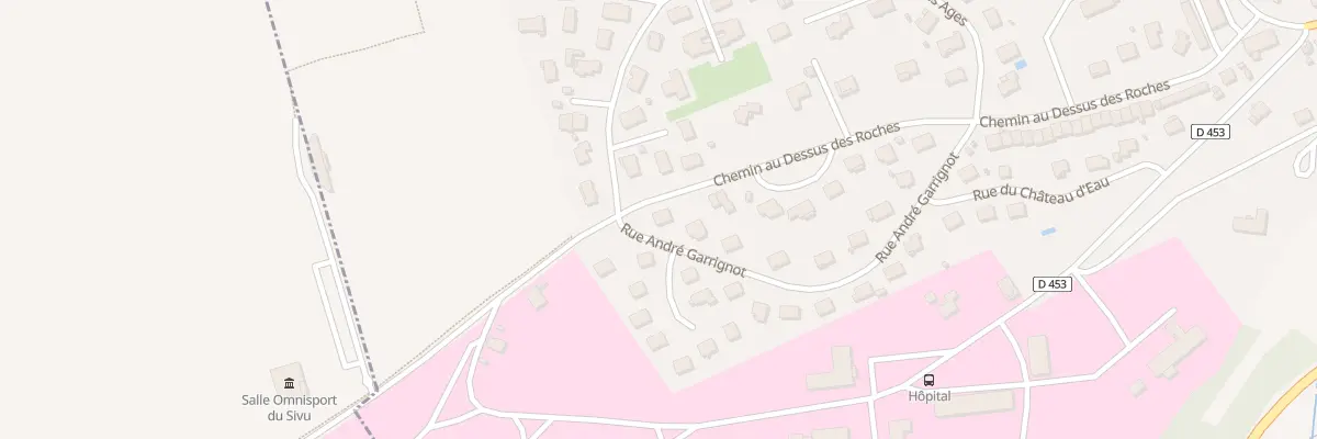 Plan du 16 Rue Andre Garrignot à Novillars
