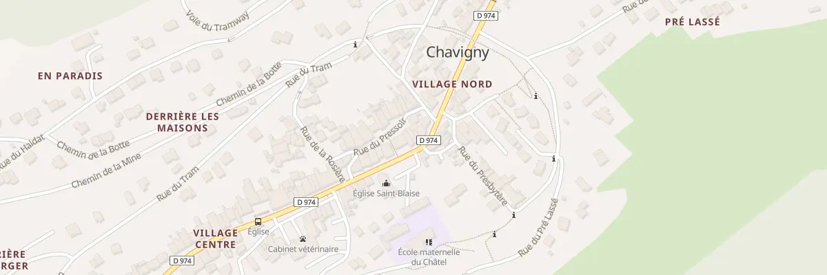 Plan du 35 Rue de Nancy à Chavigny