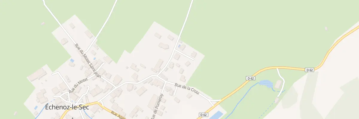 Plan du 2 Imp du Clos à Échenoz-le-Sec