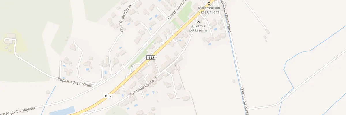 Plan du 5051 Les Grillons à Mallemoisson