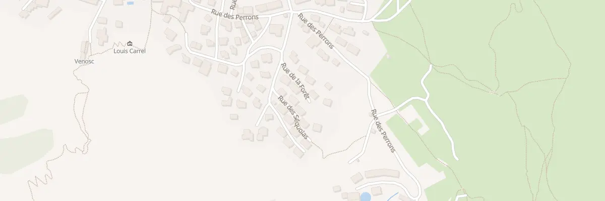 Plan du 5364 Res Les Ancolies aux Deux Alpes