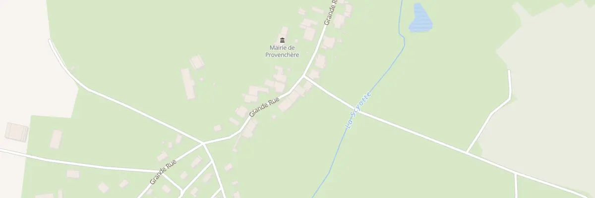 Plan du 80 Grande Rue à Provenchère