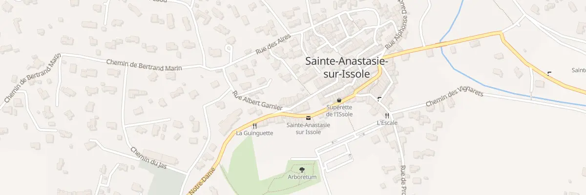 Plan du 5137 Rue Francois Raynouard à Sainte-Anastasie-sur-Issole