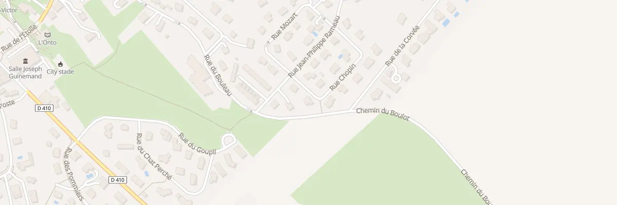 Plan du 4 Rue Chopin à Saône