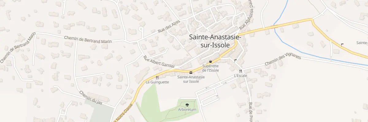 Plan du 10 Rue Francois Raynouard à Sainte-Anastasie-sur-Issole